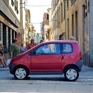 Small car accident Small car accident